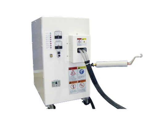 加熱コイル可動式